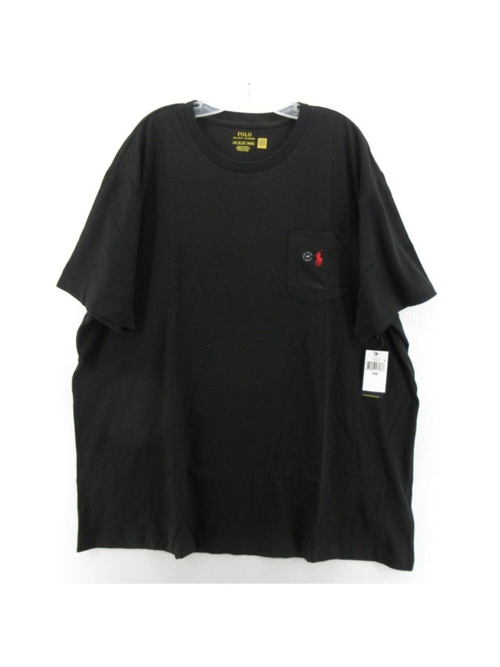 Polo Ralph Lauren Shirt 2XB Big Pullover Pocket Tee Red Pony Crewneck